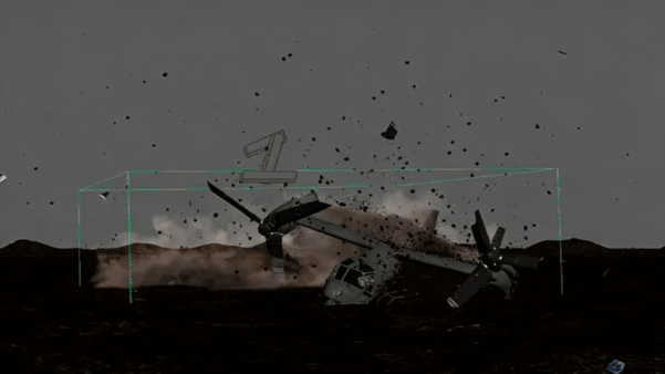 3Ds Max中使用tyFlow和 Phoenix动画特效模拟课程 RedefineFX – Osprey Crash VFX Course(图3) 3Ds Max中使用tyFlow和 Phoenix动画特效模拟课程 RedefineFX – Osprey Crash VFX Course(图3)