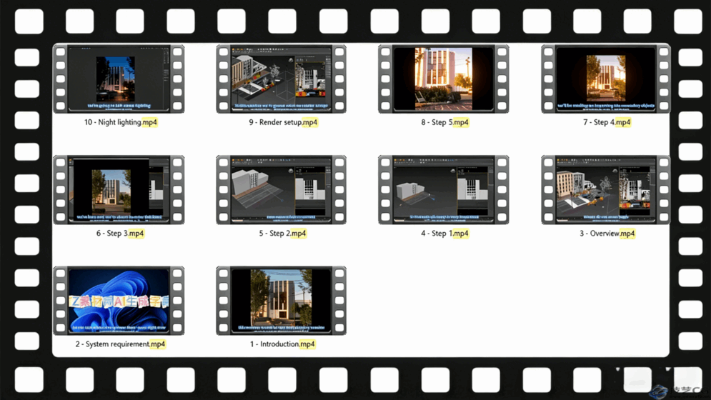 中文字幕 | 掌握3ds Max VRay中的真实立面渲染(图2) 中文字幕 | 掌握3ds Max VRay中的真实立面渲染(图2)