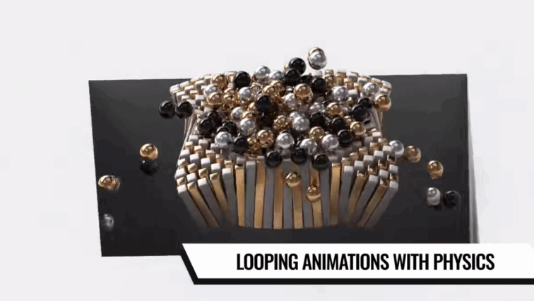 大师级C4D+Redshift渲染器无限循环动画创意教程(图1)