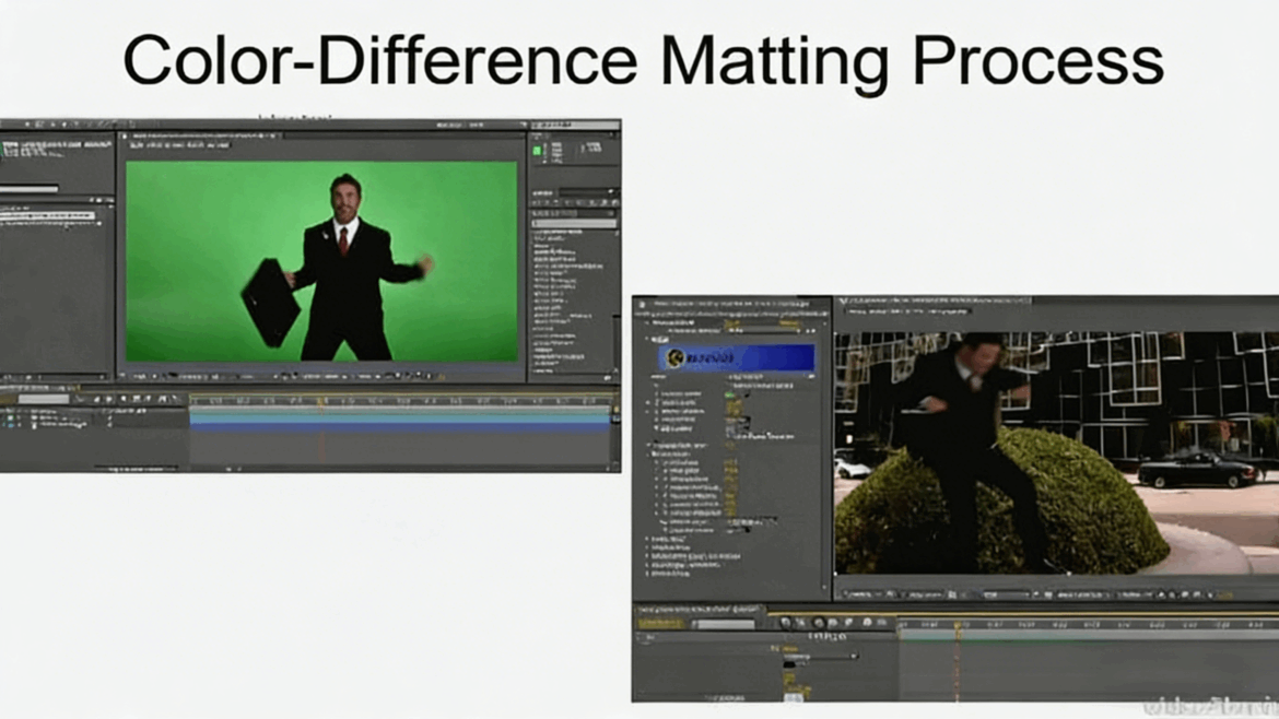 【中文字幕】特效合成绿屏抠像布景制作高级教程(图5) 【中文字幕】特效合成绿屏抠像布景制作高级教程(图5)