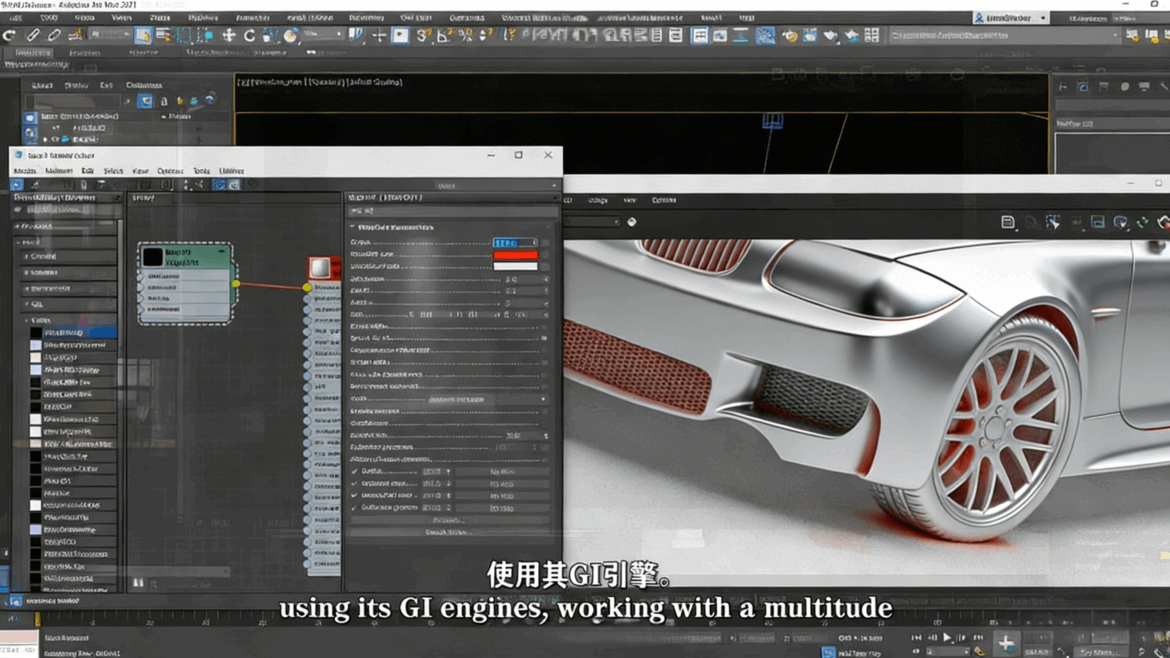 3dsMax中使用V-Ray 5渲染引擎核心技能训练视频教程(图5)