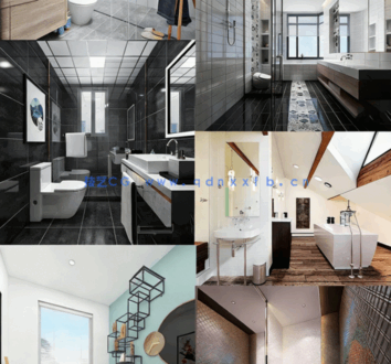 整套模型 147套卫生间模型(3Dmax源文件有材质 有场景 有灯光 )(图25) 整套模型 147套卫生间模型(3Dmax源文件有材质 有场景 有灯光 )(图25)