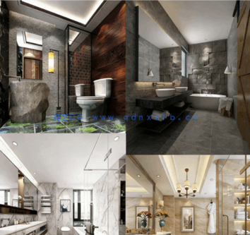 整套模型 147套卫生间模型(3Dmax源文件有材质 有场景 有灯光 )(图24) 整套模型 147套卫生间模型(3Dmax源文件有材质 有场景 有灯光 )(图24)