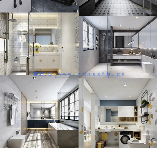 整套模型 147套卫生间模型(3Dmax源文件有材质 有场景 有灯光 )(图19) 整套模型 147套卫生间模型(3Dmax源文件有材质 有场景 有灯光 )(图19)