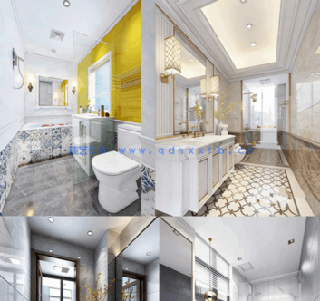 整套模型 147套卫生间模型(3Dmax源文件有材质 有场景 有灯光 )(图17) 整套模型 147套卫生间模型(3Dmax源文件有材质 有场景 有灯光 )(图17)