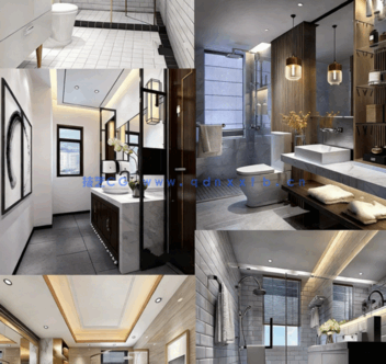 整套模型 147套卫生间模型(3Dmax源文件有材质 有场景 有灯光 )(图16) 整套模型 147套卫生间模型(3Dmax源文件有材质 有场景 有灯光 )(图16)