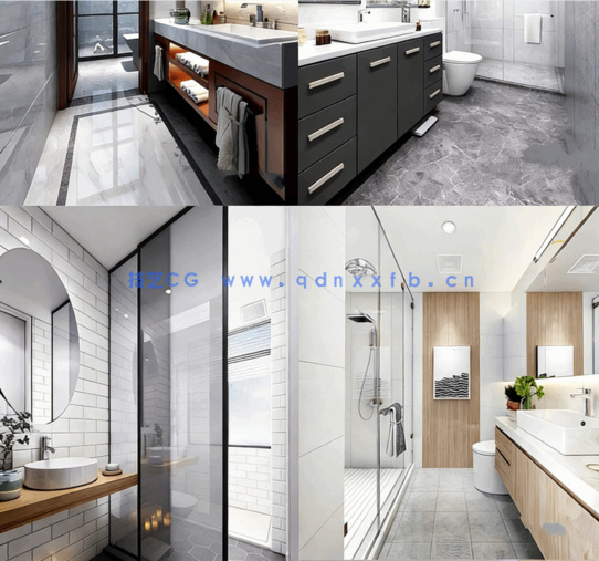 整套模型 147套卫生间模型(3Dmax源文件有材质 有场景 有灯光 )(图10) 整套模型 147套卫生间模型(3Dmax源文件有材质 有场景 有灯光 )(图10)