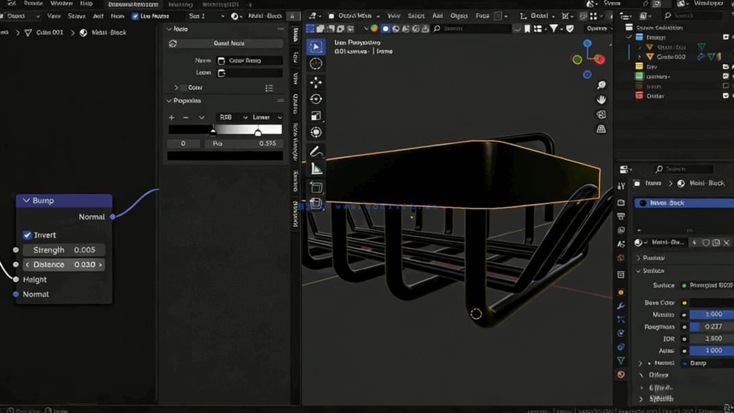 Blender现代风格家具设计视频教程(图4)