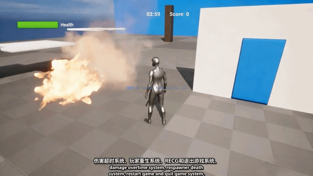 Unreal Engine高效蓝图游戏性能优化技巧视频教程(图2)