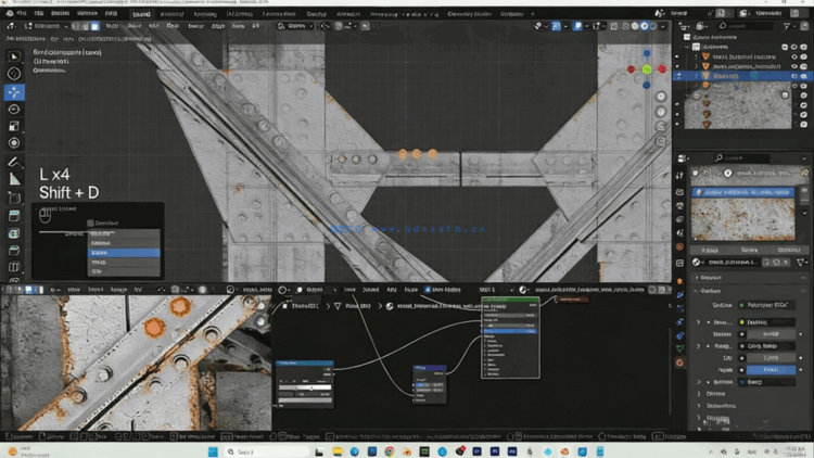 Blender工业设施装饰模型视频教程(图6) Blender工业设施装饰模型视频教程(图6)