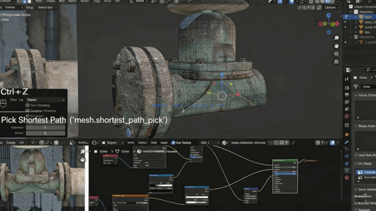 Blender工业设施装饰模型视频教程(图4) Blender工业设施装饰模型视频教程(图4)