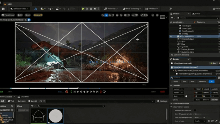 Unreal Engine专业级电影环境场景构图与光照技术视频教程(图1) Unreal Engine专业级电影环境场景构图与光照技术视频教程(图1)