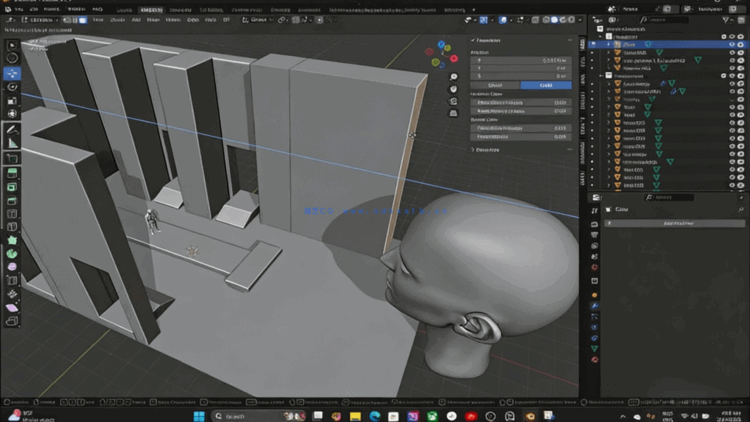 Unreal Engine专业级电影环境场景构图与光照技术视频教程(图2) Unreal Engine专业级电影环境场景构图与光照技术视频教程(图2)