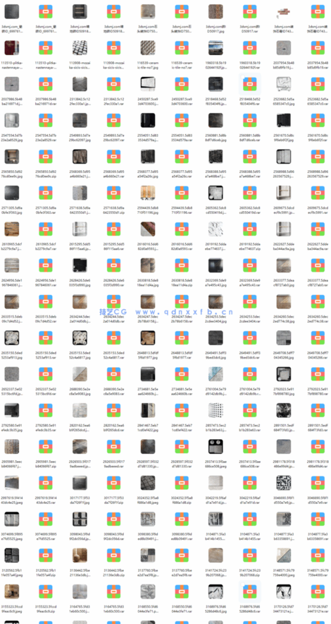 146个高品质 砖max模型 带预览图(图6) 146个高品质 砖max模型 带预览图(图6)