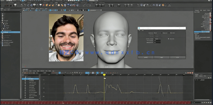 Maya，ZBrush3A级高端面部动画技术视频教程(图6)