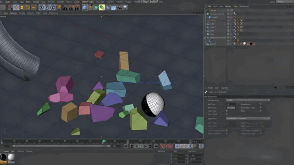 C4D与Redshift平滑无缝循环3D动画制作视频教程(图3)