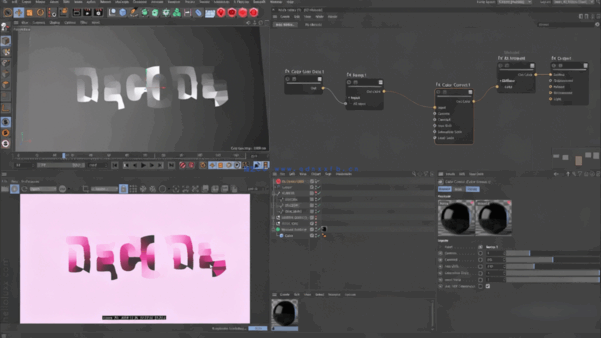 C4D中Mograph运动图形视觉特效制作视频教程(图3) C4D中Mograph运动图形视觉特效制作视频教程(图3)