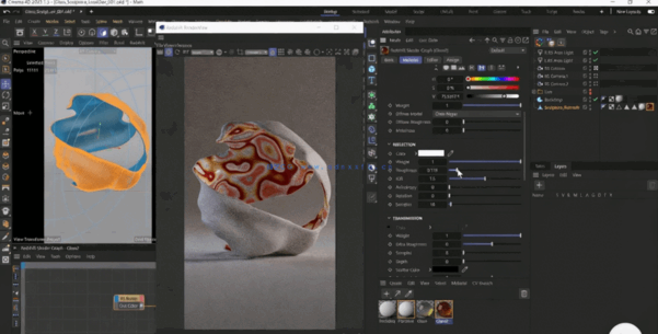 C4D与Redshift独特风格化三维艺术创作训练视频教程(图1) C4D与Redshift独特风格化三维艺术创作训练视频教程(图1)