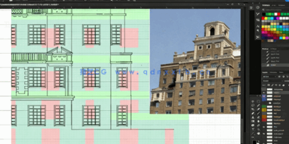 Maya、Arnold逼真城市环境场景制作全流程视频教程(图4) Maya、Arnold逼真城市环境场景制作全流程视频教程(图4)