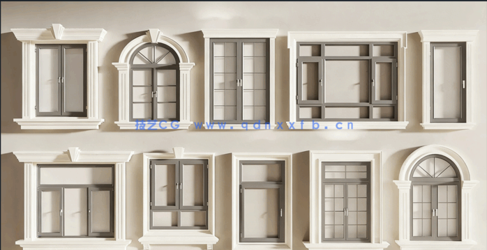 2023精选新款门窗模型合集(图9) 2023精选新款门窗模型合集(图9)