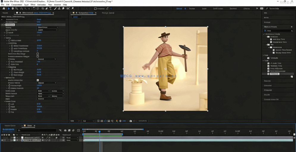 C4D与Marvelous Designer完整角色动画制作视频教程(图4) C4D与Marvelous Designer完整角色动画制作视频教程(图4)