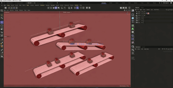 C4D与Octane惊艳循环动画制作工作流程视频教程(图2) C4D与Octane惊艳循环动画制作工作流程视频教程(图2)