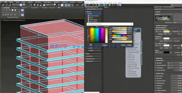 3dsmax与Lumion建筑外观设计渲染技术视频教程(图1)