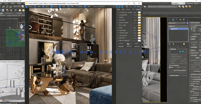 3dsMax与Corona现代室内场景设计技术视频教程(图3)
