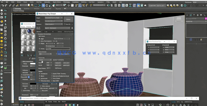 3dsmax样条曲线基础核心技术训练视频教程(图7)