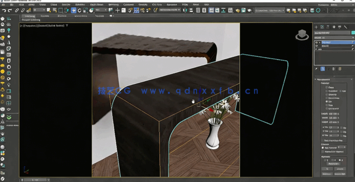 3dsmax样条曲线基础核心技术训练视频教程(图6)