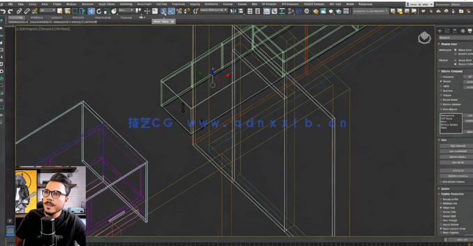 3dsmax建筑室内和室外可视化制作大师班视频教程(图3)