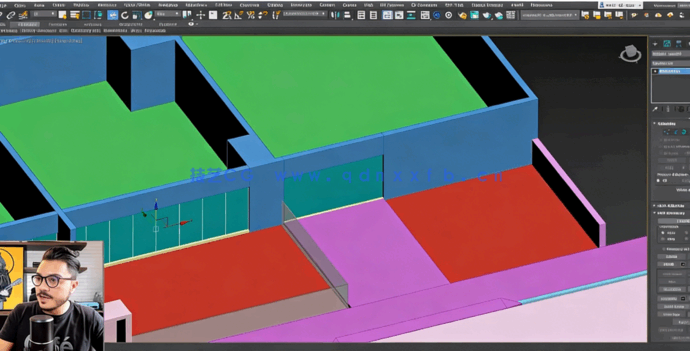 3dsmax建筑室内和室外可视化制作大师班视频教程(图6)