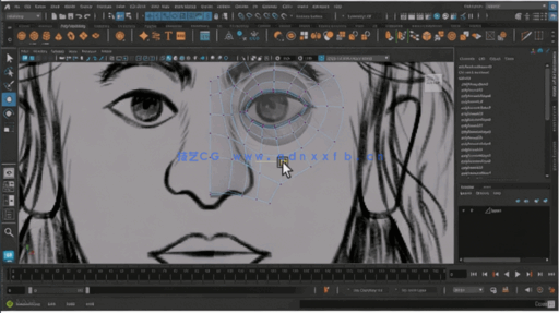 Maya原始山顶洞人从建模到动画完整制作视频教程(图6) Maya原始山顶洞人从建模到动画完整制作视频教程(图6)