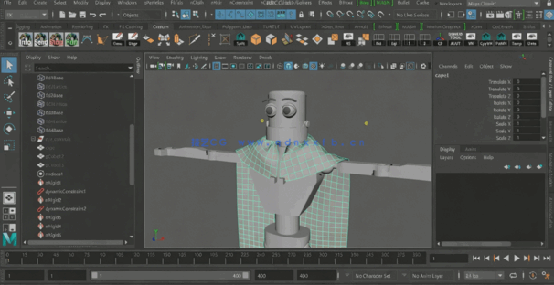 Maya基础入门知识全面训练视频教程(图3)