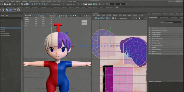 Maya 3D VTuber虚拟主播角色高级创作技巧视频教程(图1) Maya 3D VTuber虚拟主播角色高级创作技巧视频教程(图1)