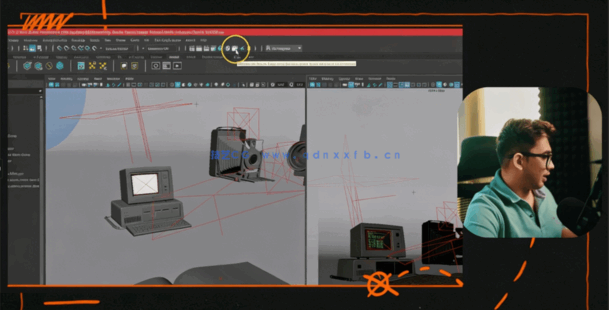 Maya渲染通道完整工作流程视频教程(图1)