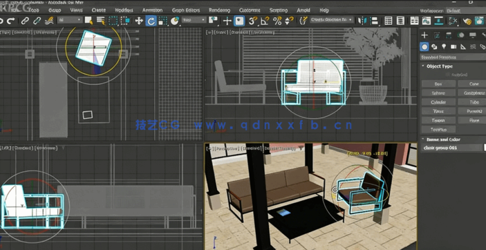 3dsMax 2023基础核心技能训练视频教程(图3) 3dsMax 2023基础核心技能训练视频教程(图3)