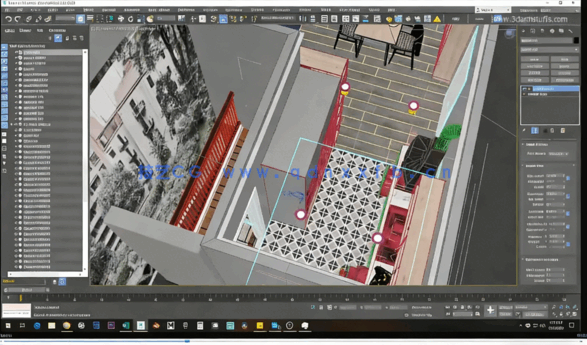 3Dmax建筑设计可视化技能训练视频教程(图3) 3Dmax建筑设计可视化技能训练视频教程(图3)