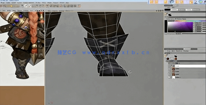 3dsmax小矮人角色建模制作视频教程(图2) 3dsmax小矮人角色建模制作视频教程(图2)