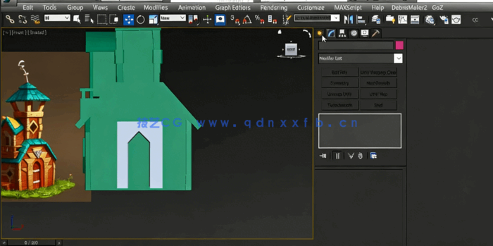 3dsMax卡通模型动画场景制作视频教程(图2) 3dsMax卡通模型动画场景制作视频教程(图2)
