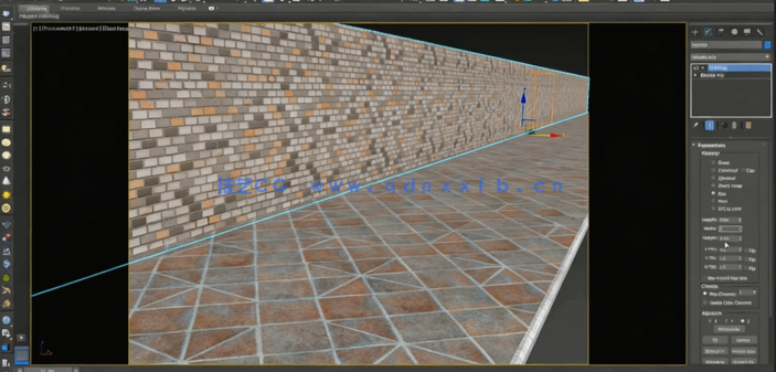 3dsmax与Vray无缝纹理实例制作训练视频教程(图3) 3dsmax与Vray无缝纹理实例制作训练视频教程(图3)