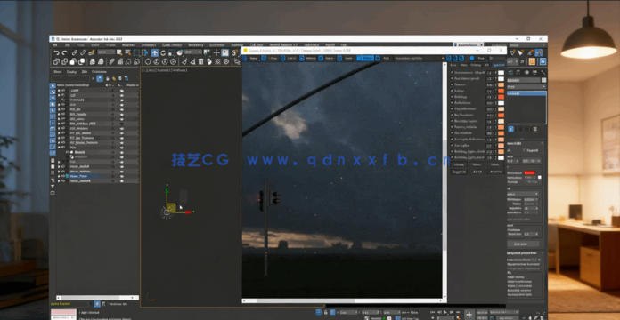 3dsmax高级建筑景观可视化设计视频教程(图1)