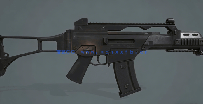 3dsmax与SP高品质游戏步枪制作全流程视频教程(图1) 3dsmax与SP高品质游戏步枪制作全流程视频教程(图1)