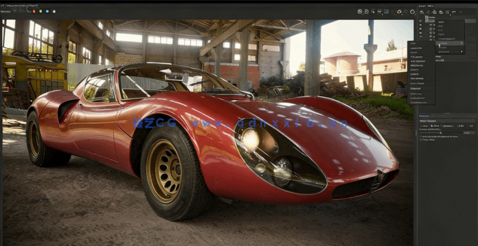 3dsmax与Vray逼真汽车照明着色和渲染技术视频教程(图4) 3dsmax与Vray逼真汽车照明着色和渲染技术视频教程(图4)