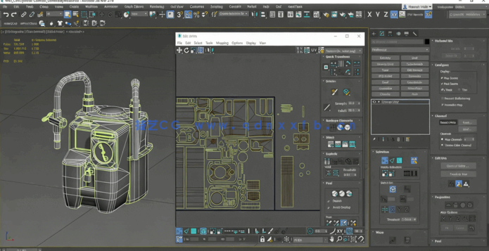 3dsMax游戏道具制作核心技术训练视频教程(图1)