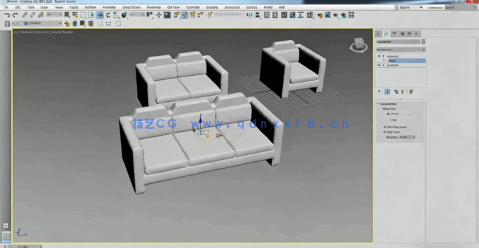 3dsMax室内设计渲染技术基础训练视频教程(图2)