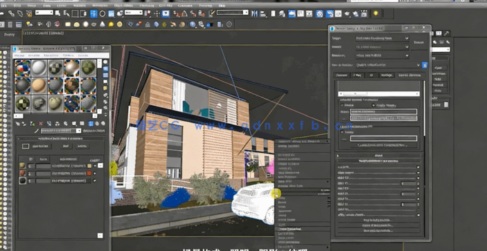 【中文字幕】3dsMax和Vray逼真建筑灯光照明技术训练视频教程(图6)