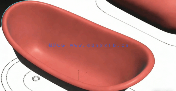 3dsmax洗手间卫生洁具建模技术视频教程(图5)