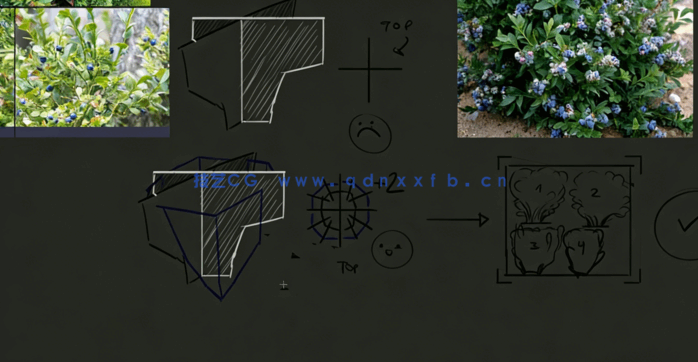 3dsmax草木植物游戏游戏资产模型制作视频教程(图3)