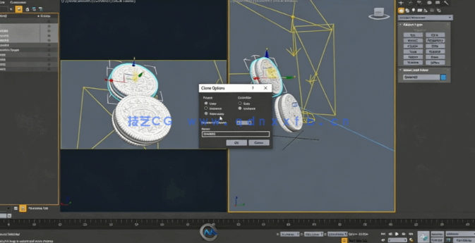 3dsMax奥利奥饼干商业广告VFX完整制作流程视频教程(图5)